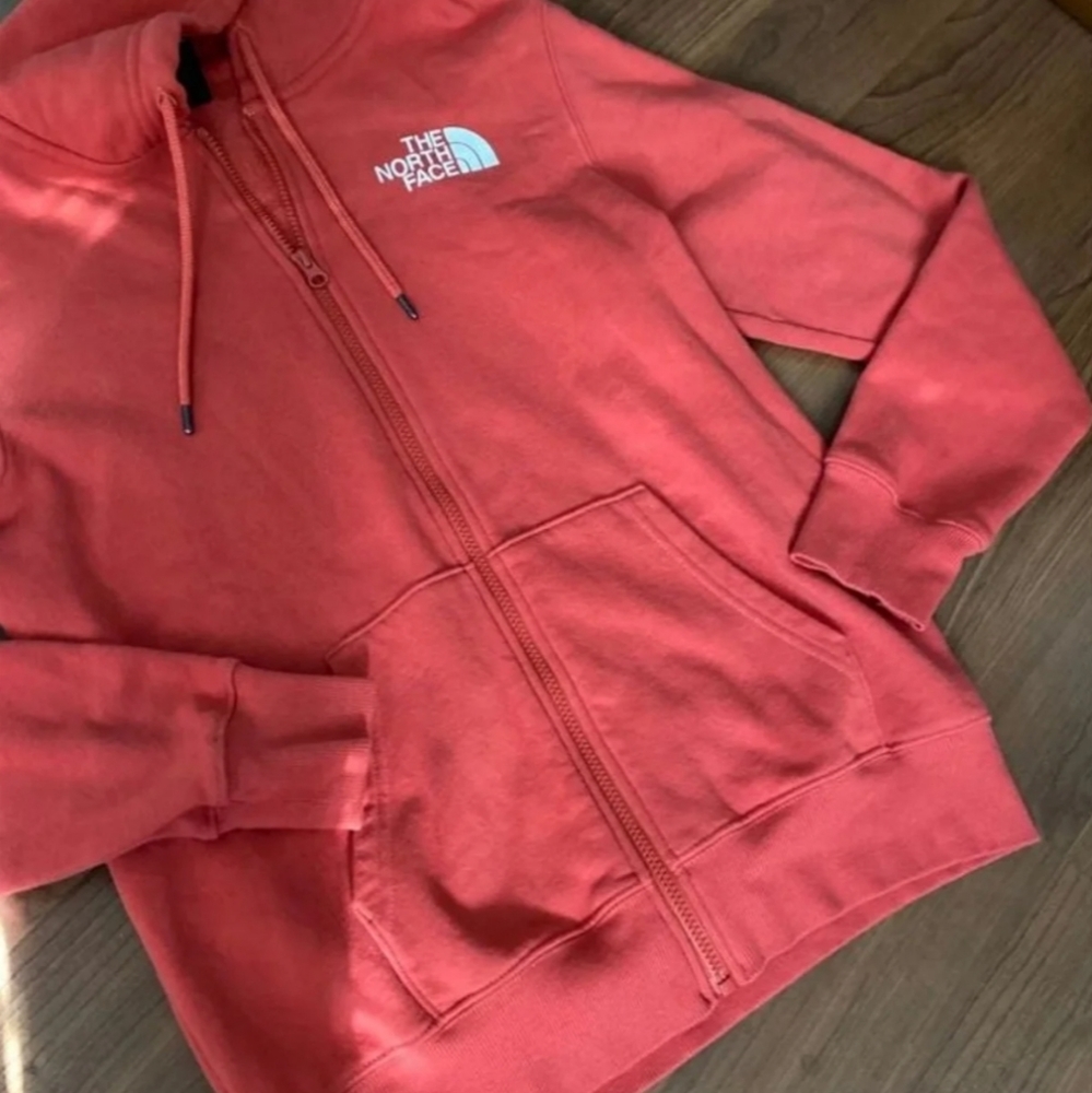 North Face hoodie full zip Men size Small